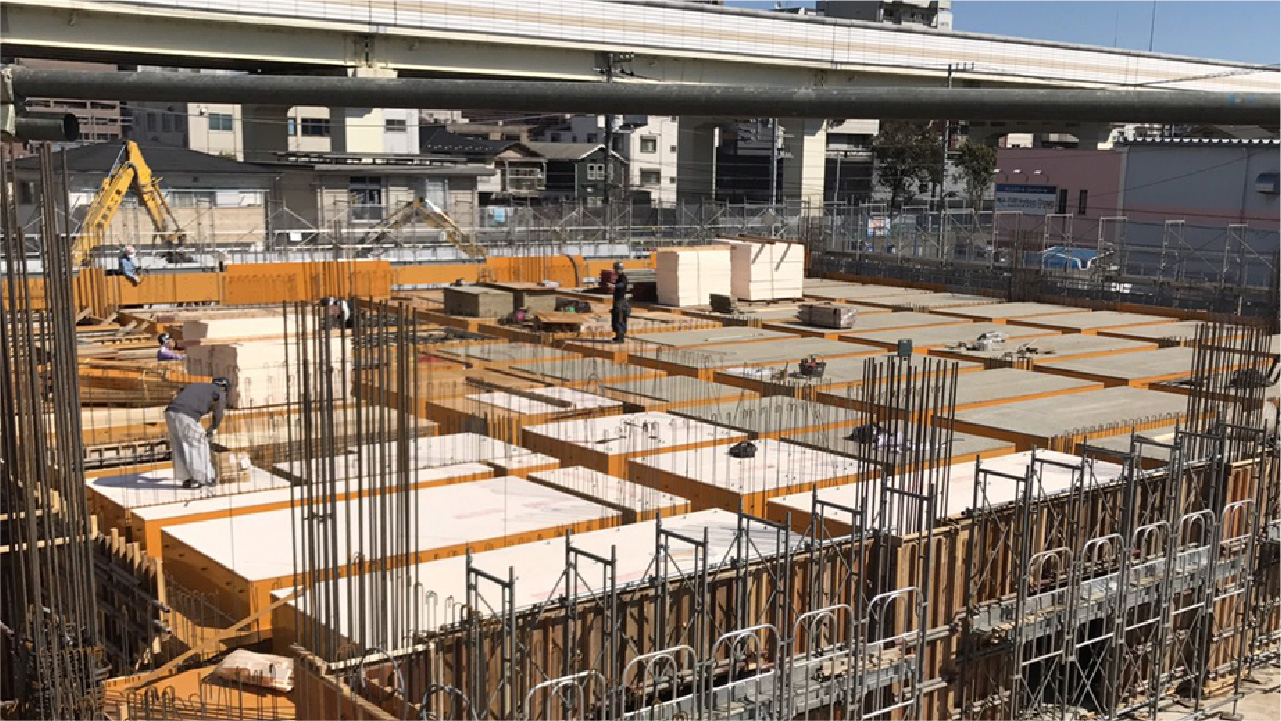 淳栄建設の型枠工事